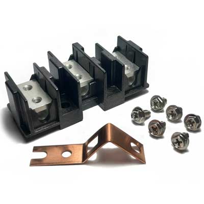2S2, 2 AWG Double wire lug 2AWG - 14AWG
